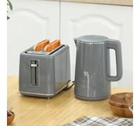 Wmmner Bouilloire Électrique En Acier Inoxydable Et Grille-Pain À 2 Tranches Avec Ébullition Rapide Et Technologie de Grillage Même Pour Le Comptoir de La Cuisine