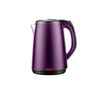 Wmmner Bouilloire Électrique Éteinte Automatique Ménage Capacité Isolation de 24 Heures 1500W Isolation Intégré Acier Inoxydable 1.8L Violet