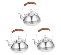 Wmmner Bouilloires À Thé, 3 Pièces Théière Teune Passoire Bouilloire À Thé Moderne Cruches À Eau Bouilloires Thé Brewitcher Filtre À Café Servipot À Thé Bouilloire À Thé En Métal Bouilloire À Thé À La