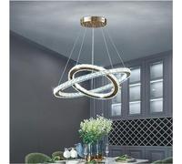 Wmmner Chandeliers Led Living Room Lampgold Chandelier Lights Compatible with Bedroom Kitchen Dining Room Dimmable with Remote,Contemporary Dining Room/1-60Cm/Variation