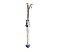 Wmmner Colonne D'Eau Extérieure En Acier Inoxydable - Robinet Double Sans Givre Sillcock Tuyau D'Eau Autoportant Antigel de 59 Pour Utilisation Dans Le Jardin Parfait Pour L'Accès À L'Extérieur Toute