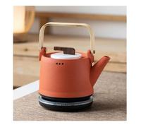 Wmmner Electric Kettle - 800Ml Ceramic Water Kettle, Fast Boil, Quiet Operation, Traditional Design For Home Kitchen/Orange