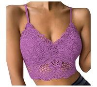 Wmmner Ensembles de Lingerie Pour Femmes Royaume-Uni Sexy Femmes Fishnet Chemise Babydoll Bodysuit Sexy Red Lingerie Set One Piece Romper Ladies Sex Front Cut Out Lace See Through/Violet-D/Xxl