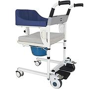 Wmmner Fauteuil Roulant de Soins Infirmiers, Fauteuil de Transfert de Patient D'Ascenseur En Libre-Service, Changeur de Maison Pour Infirmièreg Personnes Âgées Paralysées, Roue Universelle À 360°, Siè
