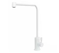 Wmmner Filtrérobinet D'Évier de Cuisine Pour Robinet D'Évier de Cuisine Pour Filtre Sous Comptoir 1/4, Couleur Chrome/Blanc/A