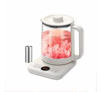 Wmmner Fonctions de Chauffage Multifonctionnelles Intelligentes En Verre À Haute Teneur En Borosilicate H18 Théière Électrique Fonction de Conservation de La Chaleur À Ébullition Rapide Acier Inoxydab