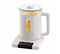 Wmmner Fonctions de Chauffage Multifonctionnelles Intelligentes En Verre À Haute Teneur En Borosilicate H18 Théière Électrique Fonction de Conservation de La Chaleur À Ébullition Rapide Acier Inoxydab