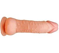 Wmmner Gode Avec Ventouse Gros Embout 7,87 Pouces (7,8Cm), Couleur de Peau, Masseur, Pliable, Réplique de Pénis For Femme