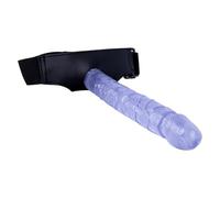 Wmmner Gode Ceinture Gode Géant Gode Ceinture Réglable, Véritable Réplique de Pénis, Pvc Souple, Jouet Sexuel de Masturbation Lesbienne/Blue