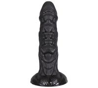 Wmmner Gode Xxl Réaliste Avec Ventouse Forte Géant Pvc Parfait Anal Pour Homme Plug Real Dong Réplique de Pénis Bdsm Sex Toy/Black/L