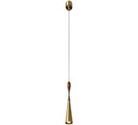 Wmmner Ha Rustiquelampe de Plafond Nging - Suspension Industrielle En Laiton Antique - Lustre Mi-Ni Moderne Noir Du Milieu Du Siècle, Lustre, Lustre
