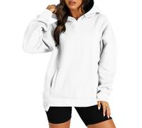 Wmmner Hoodies Pour Femmes Hauts Sweatshirts Taille Blouse Pull À Manches Longues Avec Poches Pull-Over Uni À La Mode Sweatshirts Chauds Pour L'Automne Et L'Hiver Blouses Vêtements de Sport Et D'Extér