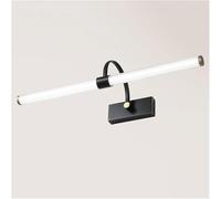 Wmmner Lampe de Vanité de Salle Den 28,7 Pouces Led Miroir Lumière Avant 29W Appareils D'Éclairage Mural Sur Miroir Lumières de Maquillage Lampes de Miroir de Vanité Appliques Murales, Svart-6000K