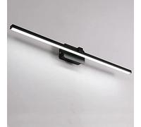 Wmmner Lampe Murale, Éclairage de Salle Den Avec Miroir, Luminaire Moderne À Led Pour Coiffeuse, Lampe de Miroir de Salle Den Blanc Froid, Lampes de Coiffeuse Au-Dessus de L'Armoire de Miroir, Lampes