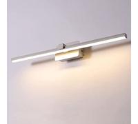 Wmmner Lampe Murale, Éclairage de Salle Den Avec Miroir, Luminaire Moderne À Led Pour Coiffeuse, Lampe de Miroir de Salle Den Blanc Froid, Lampes de Coiffeuse Au-Dessus de L'Armoire de Miroir, Lampes