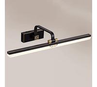 Wmmner Lampe Murale, Lampe Murale Longue Bande, Lampes de Salle Den, Lampes de Maquillage, Luminaire Linéaire Pour Coiffeuse, Lampe Avant Miroir Réglable Au-Dessus de L'Armoire, 3 Modes de Couleur, Ca