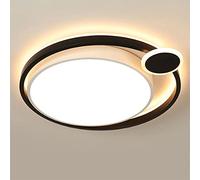 Wmmner Lampes de Plafond Semi-Encastrées En Fer Et Acrylique, Lampe de Plafond Américaine, Lustre de Plafond, Hôtel Créatif, Pièce Chaleureuse, Maison, Lampe Ronde Moderne Et Simple, Vie Intéressante