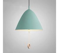 Wmmner Lampes Suspendues Scandinaves En Métal, Suspension Créative Triangulaire, Lustre Moderne À Led, Luminaire de Plafond Personnalisé En Métal Pour Restaurant, Salon, Bar, Style Distingué/Bleu/10,6