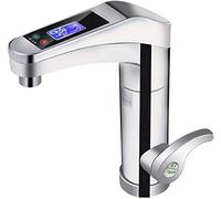 Wmmner Lcd Electric Water Heater Taps Intelligent Digital Bathroom Kitchen Instant Hot Water Tap Faucet Leakage Protection Plug