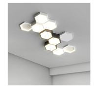 Wmmner Led Cei Moderneling Lights Living Dining Room Kitchen Lighting Luster Decor Ceiling Chandelier Lamp Indoor Bedroom Lights Fixture, Ceiling Chandelier/Une Seule Couleur/10 Lumière