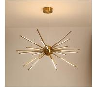 Wmmner Led Chandeliers, Led Chandelier Light Compatible with Loft Living Room Dining Room Bedroom Branches Modern Lamps E,Contemporary Dining Room/12Heads-D71*66Cm