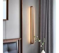 Wmmner Longue Lampe Murale Led Lumières Moderne Nordique Vie Chambre À Coucher Décoration de La Maison Fond Minimaliste Bande Lampe Appliques Murales D'Intérieur/Lumière Neutre/80Cm