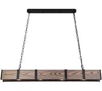 Wmmner Lumière Led Solide Rétro Navire Industriel Lampe Suspendue Restaurant Bar Magasin de Vêtements Décoration Lustre Suspendu Décoration Intérieure Appareils D'Éclairage/Noix