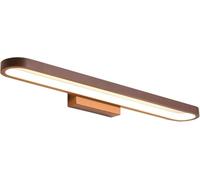 Wmmner Luminaire Miroir Simple À Led, Éclairage Frontal, Style Européen, Couleur Café, Postmoderne - Salle Den, Étanche, Anti-Buée - Lampe de Maquillage À Économie D'Énergie, Lustre/Lumière Chaude/120