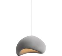 Wmmner Luminaires Suspendus Industriels Classiques Compatibles Avec L'Îlot de Cuisine Lampe Suspendue Grise Texturée Grossière Du Sud-Ouest Lustre de Cuisine D'Intérieur