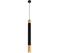 Wmmner Lustre Cylindrique En Alliage D'Alumide 3 Cm - Suspension Pour Îlot de Cuisine, Plafonniers, Luminaires Art Déco, Suspensions Neutres, Lustres