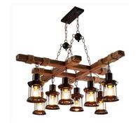 Wmmner Lustre de Style Industriel Rétro American Country Cafe Clothing Store Loft - Lampes Solides de Personnalité, Suspension de Plafond À Led