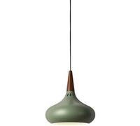 Wmmner .Lustre de Style Industriel Rétro Avec Luminaires D'Abat-Jour Suspendus En Métal Au Design Créatif/Vert/.22 Cm