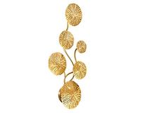 Wmmner Lustre En Cuivre Lampe Murale En Feuille D'Or Rétro de Chevet Salon Art Décor Éclairage de La Maison Appliques Murales G4 Bulbchandelier, 8 Head-White Light/6 Tête/Lumière Blanche