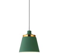 Wmmner Lustre Modernearon Couleur Lustres Simple E27 Base Suspension Lumière Minimaliste Décoration Plafond Pendentifabat-Jour de Fourmi - Suspension de Mode P/Vert