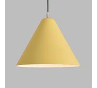 Wmmner Lustre Simple À Une Tête, Suspension Triangulaire Pour Îlot de Cuisine, Lampe Suspendue Traditionnelle Danoise, Luminaire de Plafond Personnalisé Et Tendance Pour Îlot de Cuisine, Salle À Mange