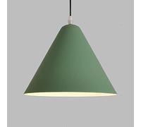 Wmmner Lustre Simple À Une Tête, Suspension Triangulaire Pour Îlot de Cuisine, Lampe Suspendue Traditionnelle Danoise, Luminaire de Plafond Personnalisé Et Tendance Pour Îlot de Cuisine, Salle À Mange