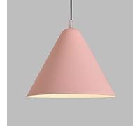 Wmmner Lustre Simple À Une Tête, Suspension Triangulaire Pour Îlot de Cuisine, Lampe Suspendue Traditionnelle Danoise, Luminaire de Plafond Personnalisé Et Tendance Pour Îlot de Cuisine, Salle À Mange