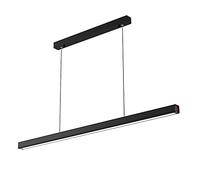Wmmner Lustres Modernes Simples À Led À Intensité Variable Avec Télécommande, Lampe Suspendue Au Plafond Linéaire Minimaliste, Lustres Suspendus Pour Table de Billard, Salle À Manger, Îlot de Cuisine