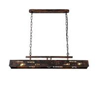 Wmmner Lustres Plafonnier Industriel Steamlampe Suspendue Vintage En Métal, Luminaires Suspendus Rustiques de Style Ferme Pour Îlot de Cuisine, Comptoir de Bar, Table de Billard, Salle À Manger