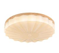 Wmmner Minimaliste Créatif Rond Près Du Plafonnier, Plafonnier En Bois Ultra Fin, Plafond Rond Plat Moderne Light Fixture Pour Salon Salle À Manger Bureau Villa Chambre À Coucher Couloir Couloir Entré