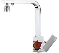Wmmner Mitigeur de Cuisine 3-En-1 Avec Eau Filtrée Robinet D'Osmose Inverse Multifonctionnel En Laiton Finition Chromée Et Noire Sous L'Évier Purificateur D'Eau Pour Une Consommation Saine/Robinets de