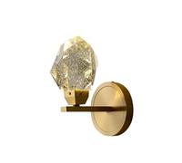 Wmmner Modern Led Wall Sconce Bubble Crystal Wall Lantern Lighting 6W Copper Wall Lamp Warm Light Led Wall Sconce Indoor Wall Light For Stairs Hallway Bedside Living Bathroom Art Light/Une Seule Coule