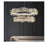 Wmmner Modern Living Room Lights Bedroom Glass Decorative Led Lights Dining Table Kitchen Indoor Lighting Fixtures, (One Color 80Cm)/Une Seule Couleur/60 Cm