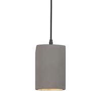 Wmmner Moderne V-Intage Industriel Suspendu Lumière Style Rétro Béton Light in Grey Finish Cement Chandeliers Square Kitchen Farmhouse Concrete Creative Light E27(15Cm)/Gris/12Cm