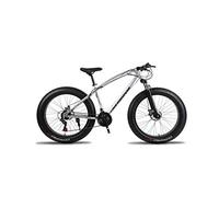 Wmmner Mountain Bike 26 Inch Off-Road Atv 24 Speed Snowmobile Speed Mountain Bike 4.0 Big Tire Wide Tire Bicycle,Silver,Orange,/Argent/A