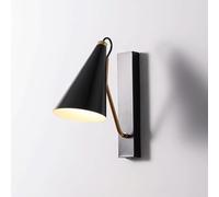 Wmmner Mur Light Sconce Adjustable Angle Mount Reading E27 - Lampe de Tête de Lit, Luminaire Câblé Lampes de Décoration de Couloir de Chevet de Chambre À Coucher, Lampe Suspendue de Plafond À Led-Gr/U
