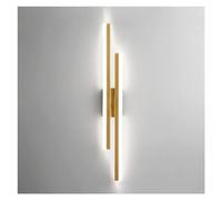 Wmmner Mur Lighting Fixtures Modern Long Strip Wall Light Minimalist Lines Wall Lamp Metal Acrylic Led Indoor Wall Sconce For Bedroom Bedside Living Room Tv Background Wall Kitchen Study Room Wall Sco