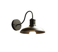 Wmmner Murappliques, Appliques Murales Modernes Et Simples En Col de Cygne Noire Lampe Murale Extérieure Étanche Et Étanche À La Pluie Lampe de Finition Mate Lampe Murale de Corps Pour Villa Garden Ga