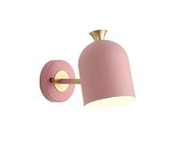 Wmmner Nordic 1-Light Dimmable, Batterie Powered Led Remote Control Warm Light Wireless Indoor Wall Lamp For Home Restaurant Bar Kitchen/Rose