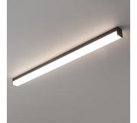 Wmmner Plafonnier Led Lampe de Plafond Longue Minimaliste Bande Linéaire Chaner Ceiling Luminaire Ligne Moderne Près Des Plafonniers Pour La Chambre À Coucher, La Cuisine, Le Placard, Les Lumières Du